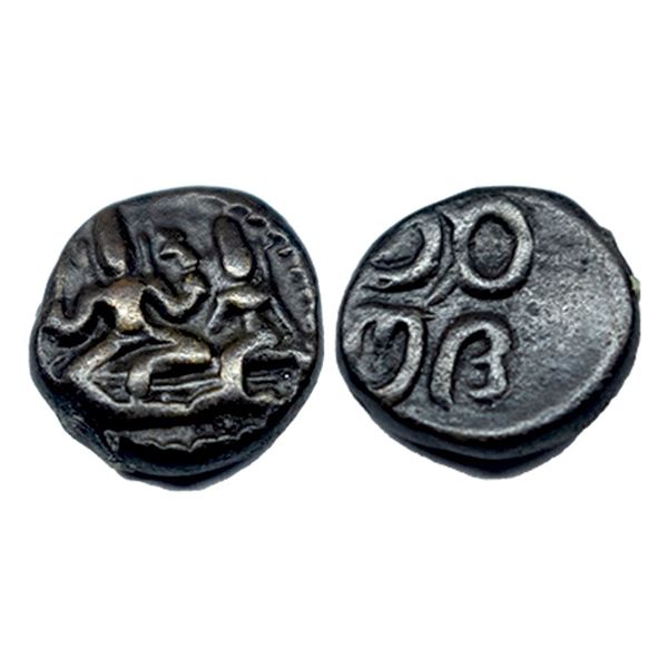 Madurai Nayaks, Anonymous issue, Copper Kasu, 1.73Grms.