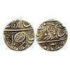 Sikh Empire, silver rupee, Amritsar mint, Nanak Shahi couplet, VS 1885/98, Trisul (Trident) mint-mar