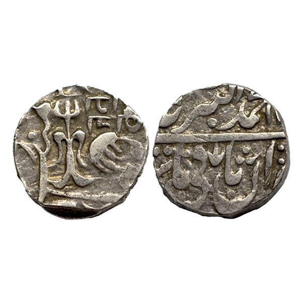 Gwalior, Jankoji Rao (AH 1243-1259 / 1827-1843 AD), Silver Rupee, 10.90Grms.