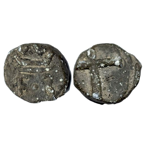 Tranquebar, Frederik III, Lead Cash, 3.05Grms.