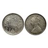 Image 1 : Victoria Queen, Silver Rupee, 1862,