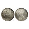 Image 1 : Victoria Queen, Silver Rupee, 1862, A/I, Calcutta Mint,