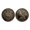 Image 1 : Victoria Queen, Silver 1/2 Rupee, 1874,