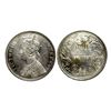 Image 1 : Victoria Empress, Silver Rupee,