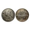 Image 1 : Victoria Empress, Silver Rupee, 1885, A1/I/C incuse, Calcutta mint,