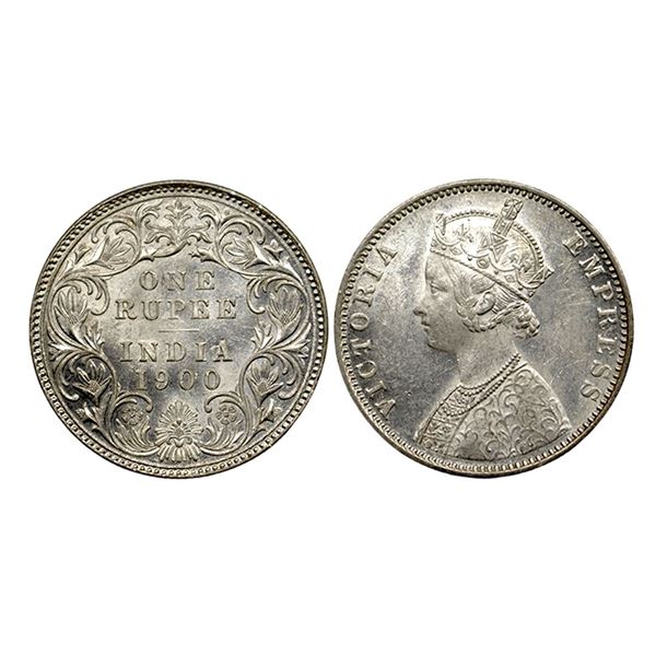 Victoria Empress, Silver Rupee, 1901,