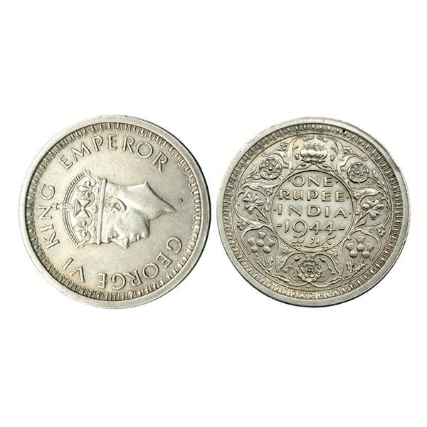 George VI, Rupee, 1944