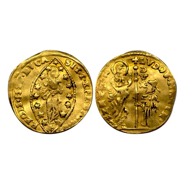 Lordship of Chios, gold ducat of Filippo Maria Visconti (1421-1436 AD), Duke of Milan, imitating the