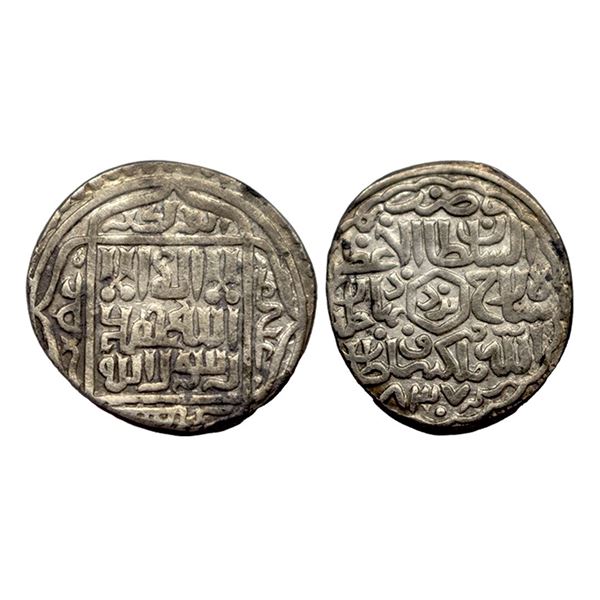 Timurid Empire, Shahrukh Mirza (AH 807-850 / 1405-1447 AD), Silver Tanka, 5.04Grms.