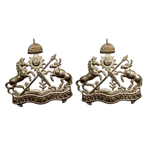 Token & Badges, Indore State, Silver coat of Arms, 8.35Grms.