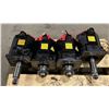 Image 2 : (4) Fanuc #A06B-0041-B605#S042 Motors w/ #A860-2010-T341 Pulse Coders