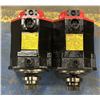Image 1 : (2) Fanuc #A06B-0235-B605#S000 Motors w/ #A860-2010-T341 Pulse Coders