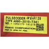 Image 7 : (2) Fanuc #A06B-0235-B605#S000 Motors w/ #A860-2010-T341 Pulse Coders
