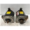 Image 1 : (2) Fanuc #A06B-0034-B075#0008 AC Servo Motors