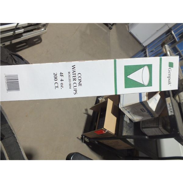 3 Case's of Disposable Cone Water Cups