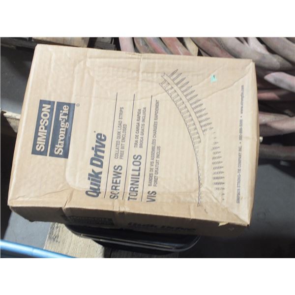 Box Of Coil Nails & 1 Box Of Nails