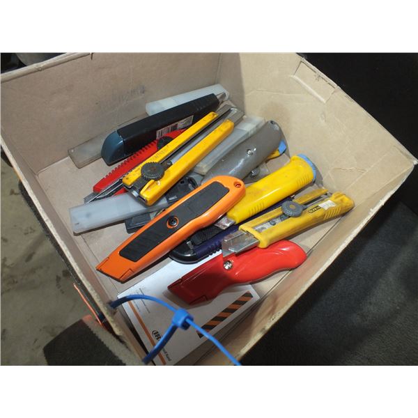 Small Box Of Utility Knives