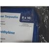 Image 2 : Four 8'x10' Blue Tarps