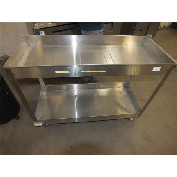 Stainless Steel Cart On Wheels