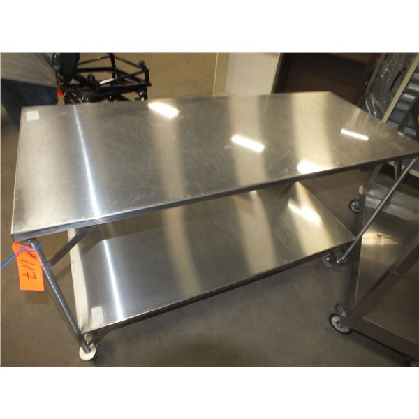 Stainless steel Table On Wheels