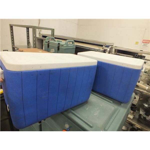 2 Coleman Coolers