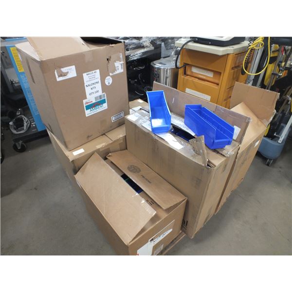 Pallet Of Assorted Parts Bins