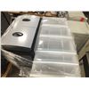 Image 2 : Pallet Of Plastic Organizer Bins