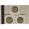 Image 1 : 1965, 67 & 1968-D 40% SILVER JOHN F. KENNEDY HALFS