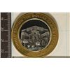 Image 1 : CASINO $10 SILVER TOKEN (UNC) ALADDIN CASINO