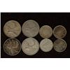 Image 1 : $1.40 OF CANADA SILVER COINS: 2-1939 QUARTERS,
