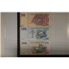 Image 2 : 3-CONGO CRISP UNC BILLS: 50, 100 & 200 FRANCS