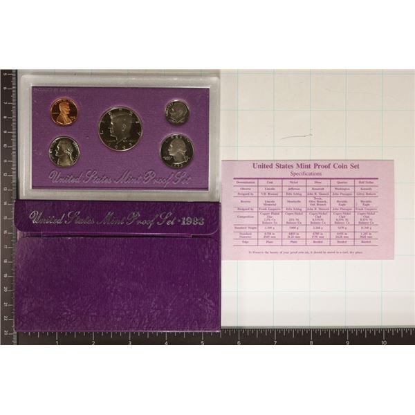 1993 US PROOF SET (WITH BOX) & WITH CERTIFICATE