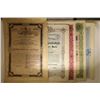 Image 2 : 6 FOREIGN STOCK BONDS ETC...