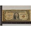Image 1 : 1935-A US $1 HAWAIIAN OVERPRINT BROWN SEAL BILL