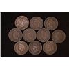 Image 1 : 10 INDIAN HEAD CENTS: 1900, 01, 02, 03, 04, 2-05,