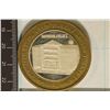 CASINO $10 SILVER TOKEN (UNC) IMPERIAL PALACE