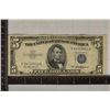 Image 1 : 1953-A US $5 SILVER CERTIFICATE BLUE SEAL