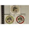 Image 2 : 3-SANTA YNZE INDIAN CASINO CHIPS CALIFORNIA 1,3 &