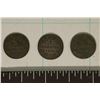1856, 62 AND 1863 GERMAN SILVER 1 KREUZERS