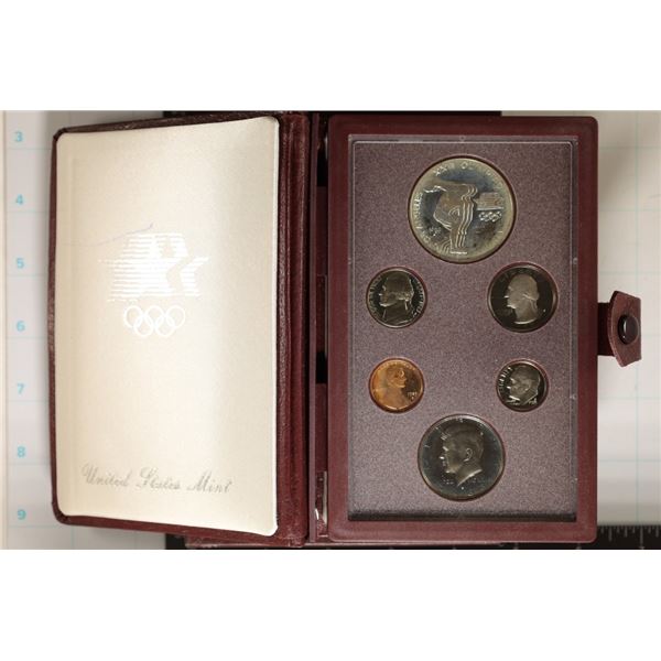 1983 US PRESTIGE PROOF SET WITH BOX AND