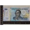 2020 BANK OF ANGOLA 200 KWANZAS POLYMER CU