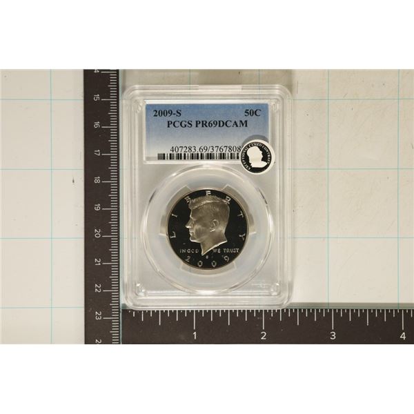 2009-S KENNEDY HALF DOLLAR PCGS PR69 DCAM