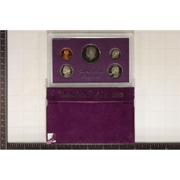 1985 US PROOF SET (WITH BOX)