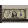 Image 1 : 1935 US $1 SILVER CERTIFICATE BLUE SEAL SHORT