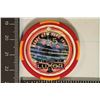 Image 1 : 1 0F 2500 1997 HAPPY NEW YEAR LUXOR $5 CASINO CHIP