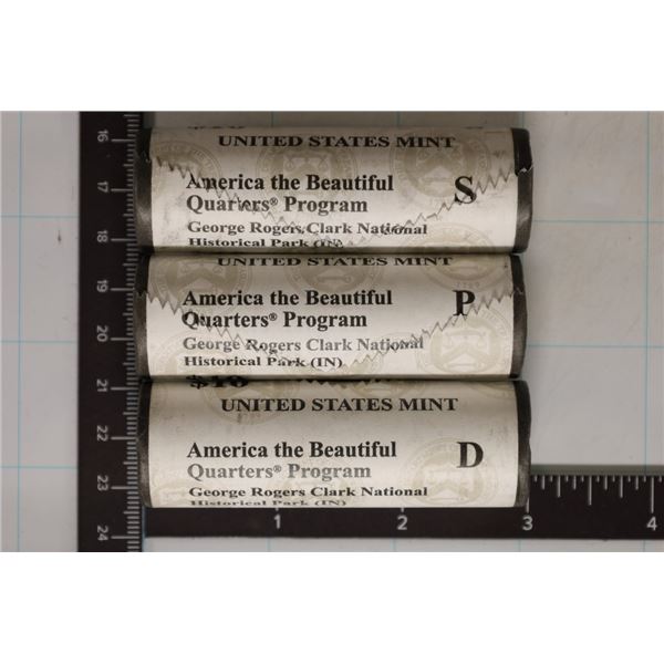 2017-P/D/S $10 GEORGE ROGERS N.P. QUARTERS BU