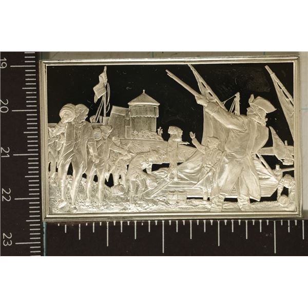2.06 OZ. PF STERLING INGOT, BICENTENNIAL COUNCIL