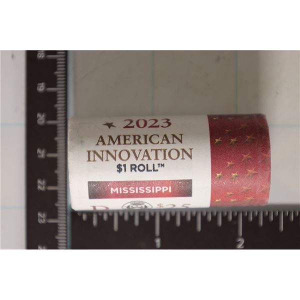 2023 US $25 ROLL OF INNOVATION $'S BRILLIANT UNC