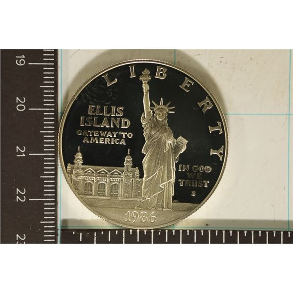1986-S US LIBERTY PF SILVER DOLLAR