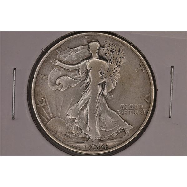 1934 SILVER WALKING LIBERTY HALF DOLLAR